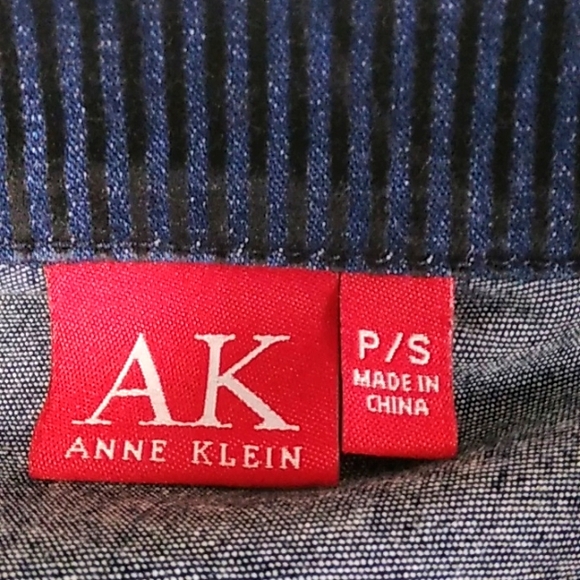 AK Anne Klein corduroy and knit jacket, Sz P/S - Picture 4 of 6